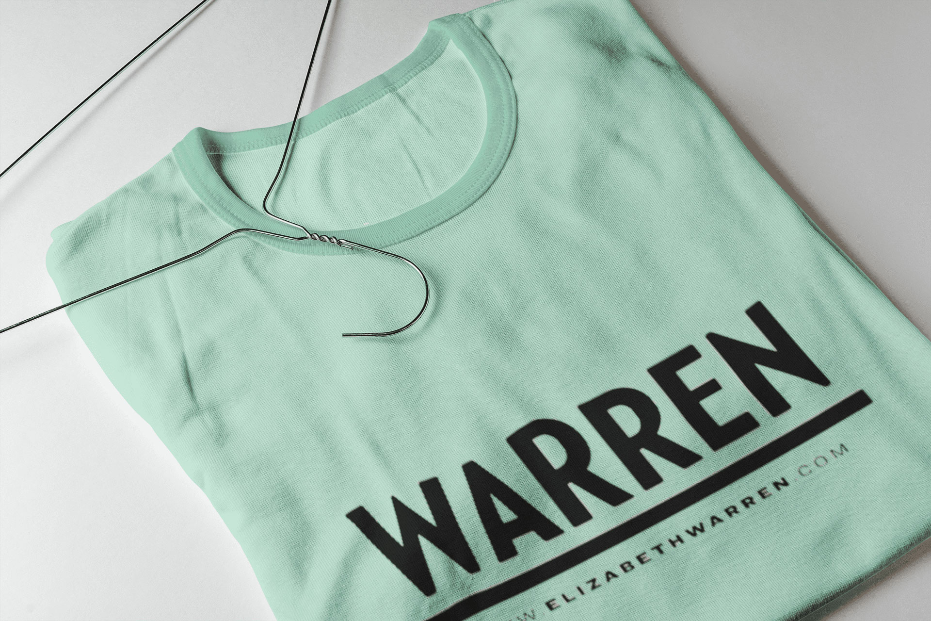 warren t-shirt in liberty green