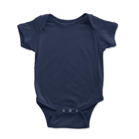 Infant one piece navy blue