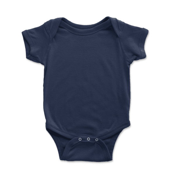 Infant one piece navy blue